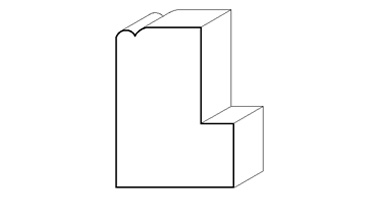 L Frame 1-7/8� x 1-5/16�